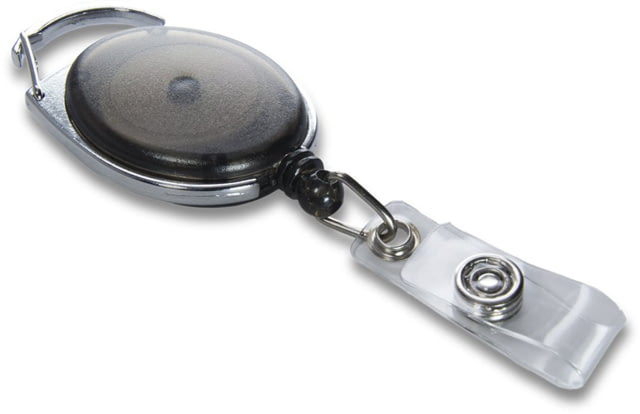 KeySmart QuickRetract Retractable Carabiner Clip Black - Keysmart
