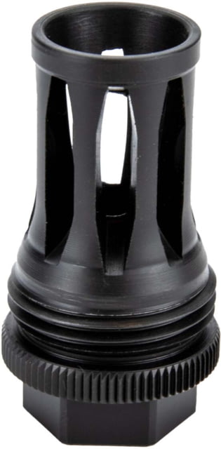 KGM Quick Detach Flash Hider Threaded 1/2X28 Nitride Finish Black M - Kgm Suppressors