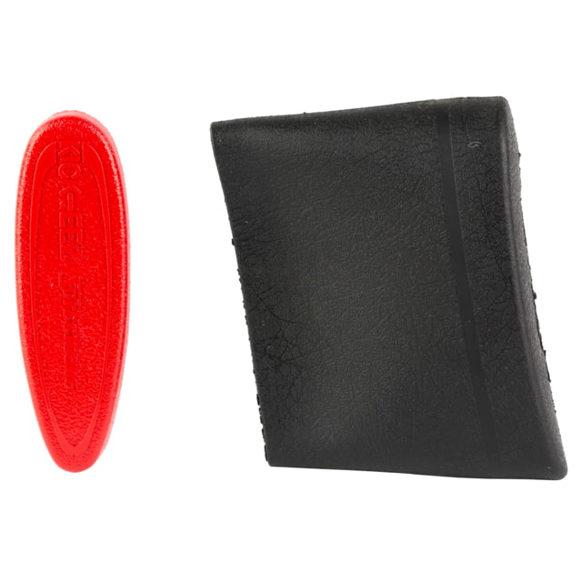 Kick-EEZ SLIP-ON Recoil Pad Medium 4-13/16 in X 1-5/8 in up to 5-1/8 in X 1-3/4 in Matte Finish Black +