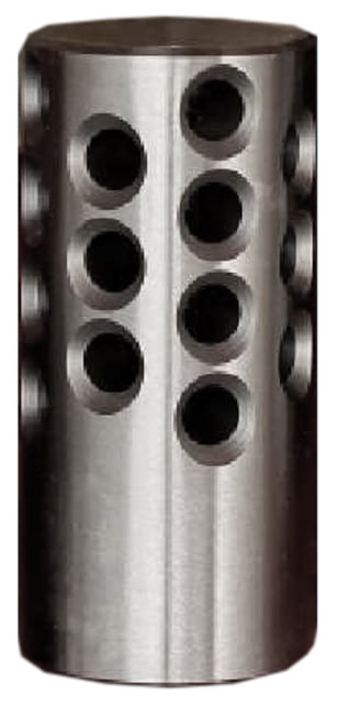 KIDD Innovative Design 10/22 Stainless Steel .920in Muzzle Brake 28 Polished Silver - Kidd Innovative Design