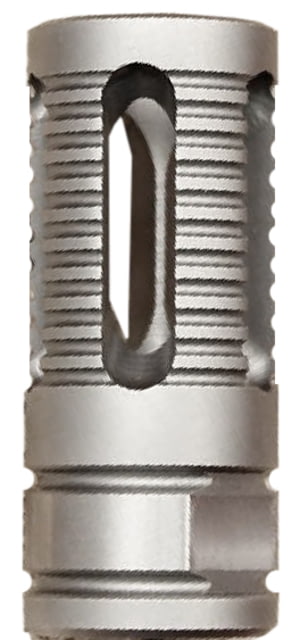 KIDD Innovative Design AR-15 Stainless Steel Muzzle Brake .920in SMB Bead Blasted Silver - Kidd Innovative Design