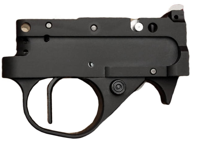 KIDD Innovative Design Two Stage Trigger Unit For Ruger 1022 Straight Extended Black Black - Kidd Innovative Design