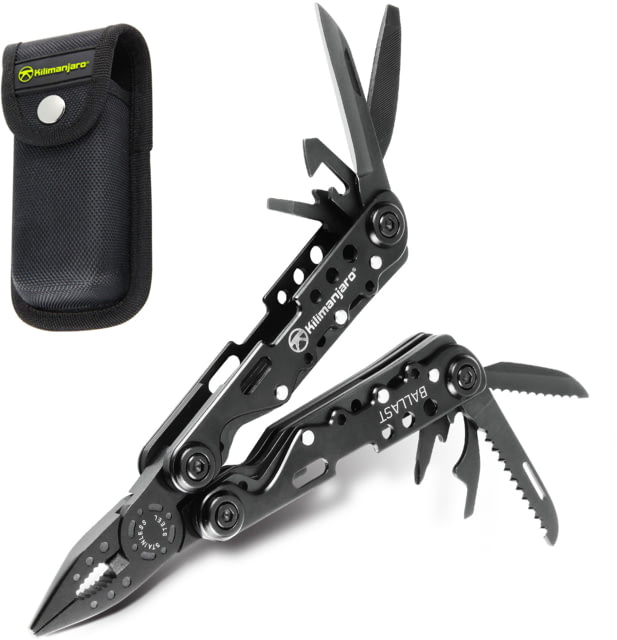 Kilimanjaro Gear Ballast Multi Tool Black KJ - Kilimanjaro Gear