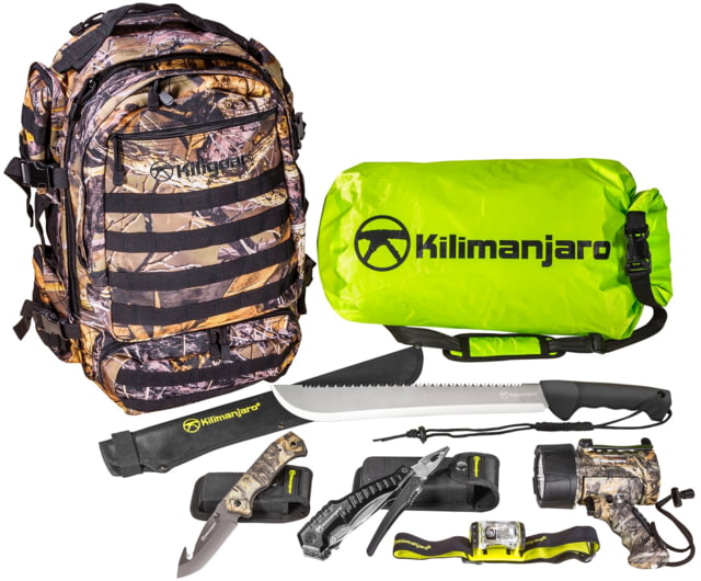 Kilimanjaro Gear Overnight Pack Hiking Fishing Camping Travel - Kilimanjaro Gear
