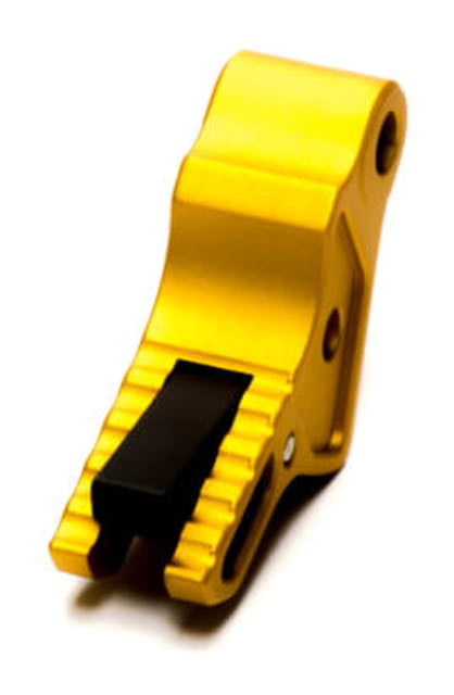 Killer Innovations Velocity CZ P10 C/F Trigger Gold w/ Black Safety 4.7lb Pull Weight Anodized 6061 T6 Aluminum - Killer Innovations