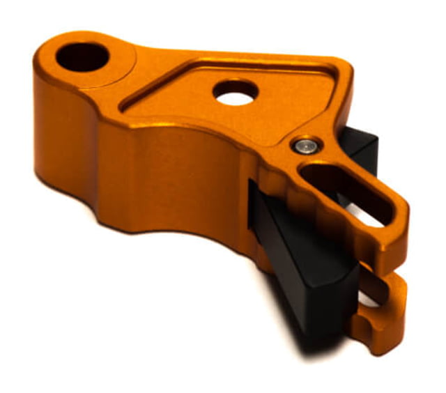 Killer Innovations Velocity CZ P10 C/F Trigger Orange w/ Black Safety 4.7lb Pull Weight Anodized 6061 T6 Aluminum - Killer Innovations