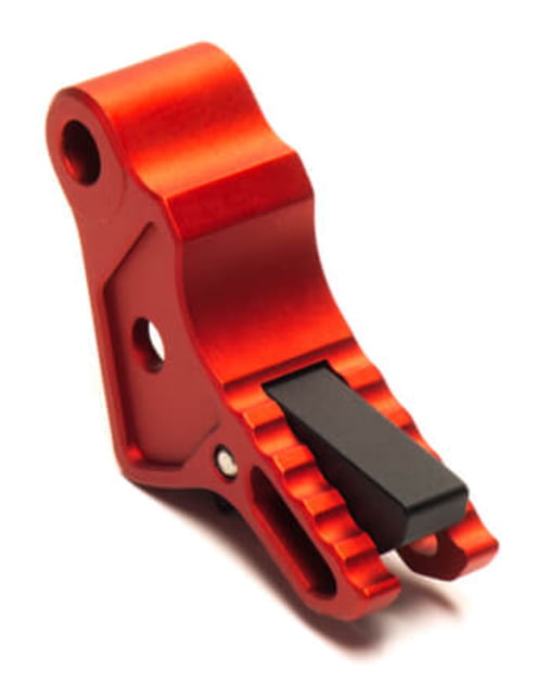USED Killer Innovations Velocity CZ P10 C/F Trigger Red w/ Black Safety 4.7lb Pull Weight Anodized 6061 T6 Aluminum CZTG349REDB EDEMO1 Condition Parts - Killer Innovations