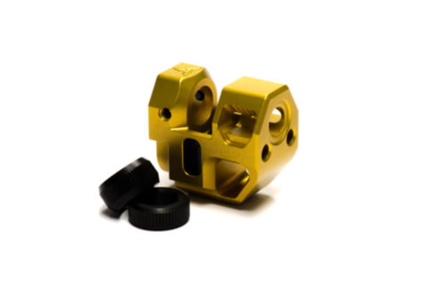 Killer Innovations Velocity CZP10C Barrel Compensator Anodized Gold - Killer Innovations