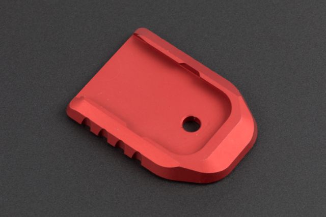 Killer Innovations Velocity Magazine Base Pad Glock Red VAGBPRED - Killer Innovations