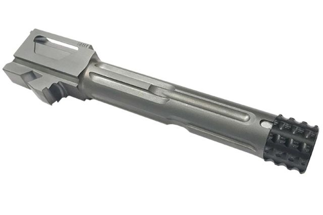 Killer Innovations Velocity Threaded Barrel Glock 19 1/2-28 4.5 inch MDC Gray G19THD1GRY - Killer Innovations