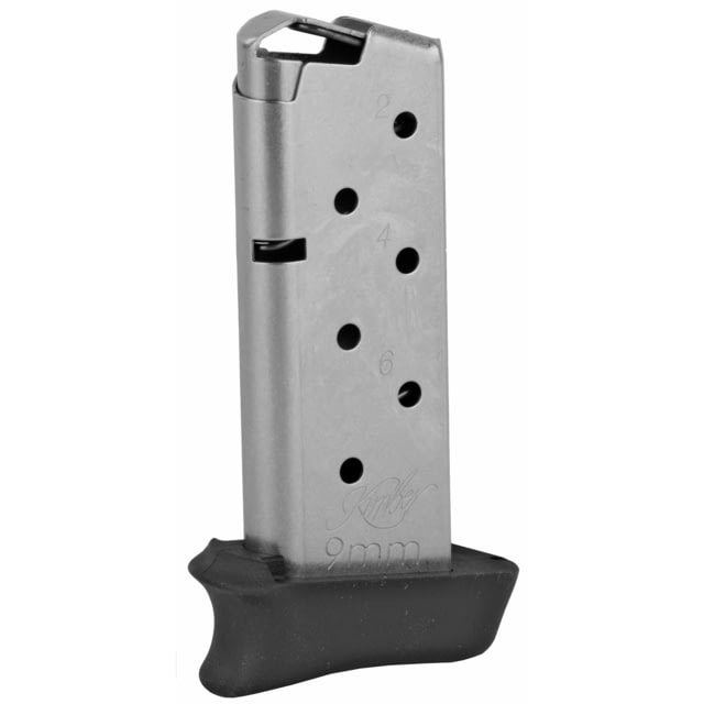 ber Magazine 9MM 7 Rounds Kimber Micro 9 With Hogue Grip Extension Stainless Ammo