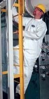 Kimberly Clark KLEENGUARD A40 Liquid and Particle Protection Coveralls Kimberly-Clark  Elastic Back Wrists Ankles Hood And Boots