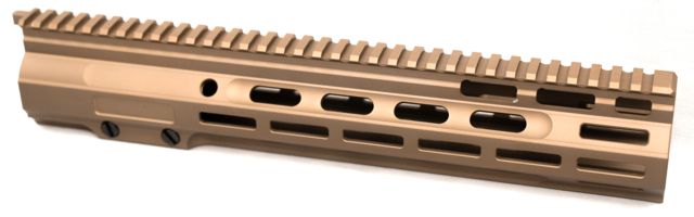 USED Kinetic Development Group HK 762 M-LOK Rail System 14 in Aluminum Brown Finish  EDEMO1 Used Condition Fair - Kinetic Development Group