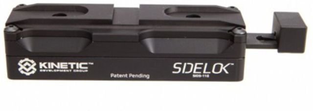 USED Kinetic Development Group SIDELOK Mount for the COMP M4 & Patrol Rifle Optics Black  EDEMO3 Used Condition Fair Installed/Mounted - Kinetic Development Group