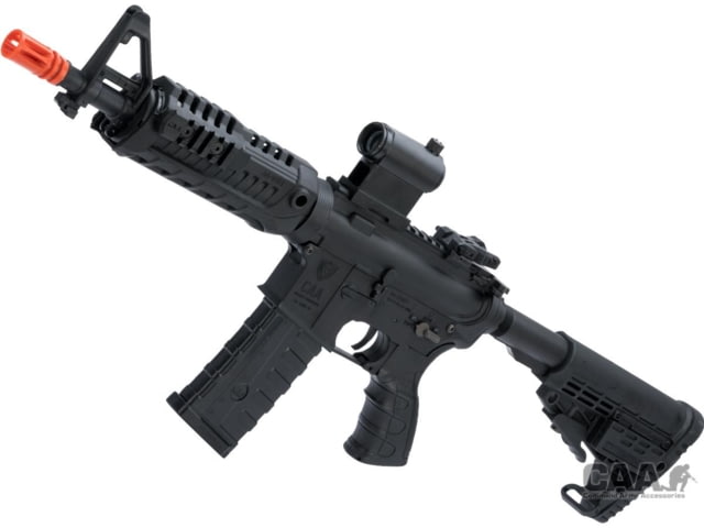 King Arms / Eagle Force CAA Licensed M4 Airsoft AEG Rifle by King Arms Model CQB Black