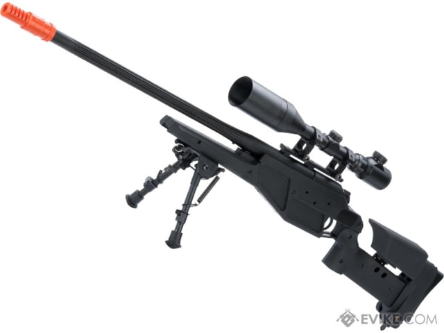 King Arms / Eagle Force Elite Series Straight-Pull Bolt Action K93 LRS1 Airsoft Sniper Rifle Black - King Arms / Eagle Force
