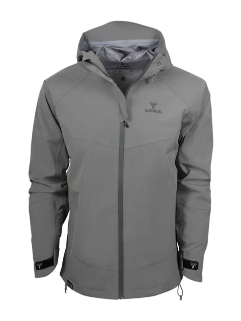 King's Camo XKG Paramount Rain Jacket - Mens Charcoal 2XL