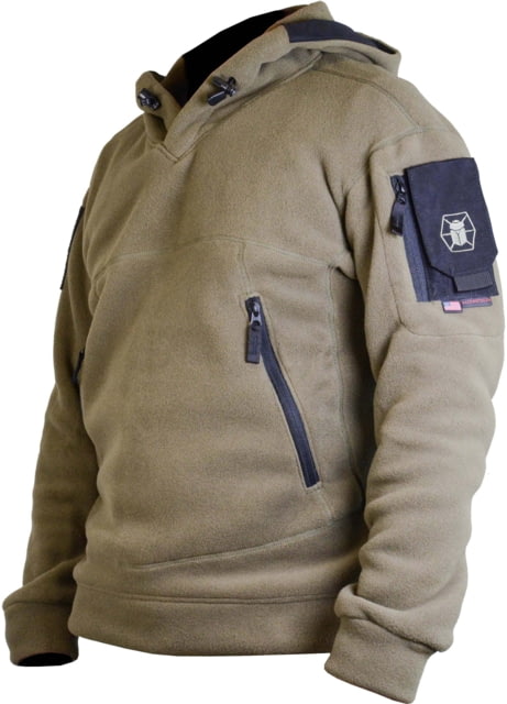KITANICA American Fleece Hoodie - Men's Medium Long Ranger Green