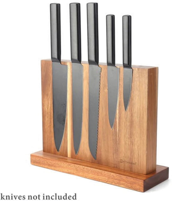 Kitchen Dao Magnetic Knife Block Wood - Kitchen Dao