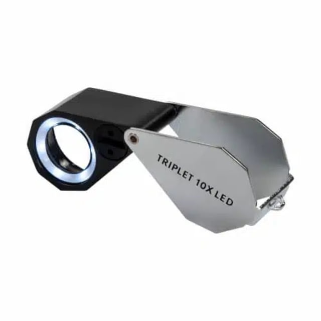 Kite Optics Magnifier Triplet 10x LED - Kite Optics