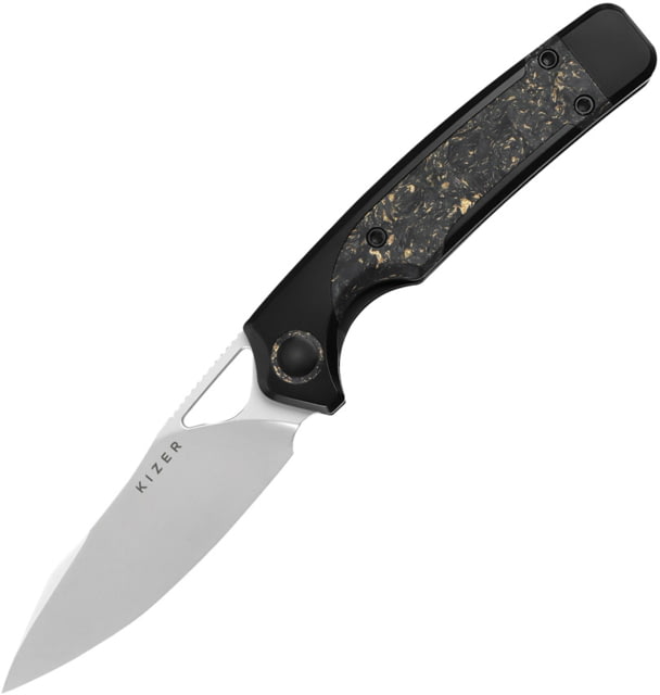 Kizer Cutlery Ara Linerlock Gold Flake - Kizer Cutlery