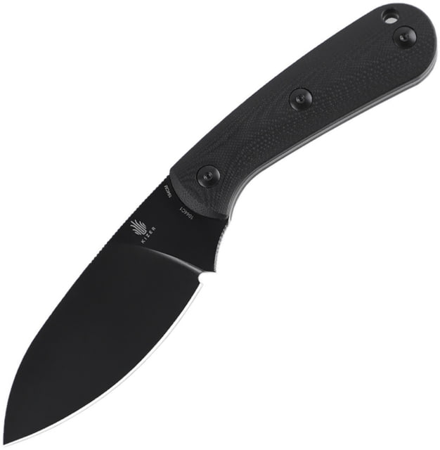 Kizer Cutlery Baby Fixed Blade Black G10 - Kizer Cutlery