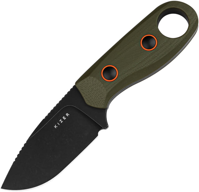 Kizer Cutlery Beaver Fixed Blade Green KI - Kizer Cutlery