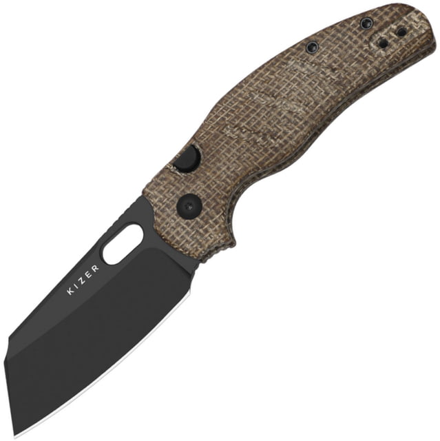 Kizer Cutlery C01C 2.9 Button Linerlock - Kizer Cutlery