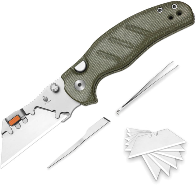 Kizer Cutlery C01C Uti 2 Button Lock Green KI - Kizer Cutlery