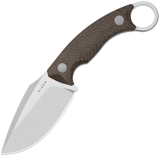 Kizer Cutlery Cabox II Fixed Blade Brown KI - Kizer Cutlery