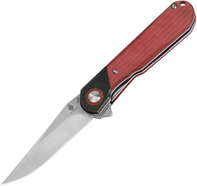 Kizer Cutlery Comet Linerlock Red Denim - Kizer Cutlery