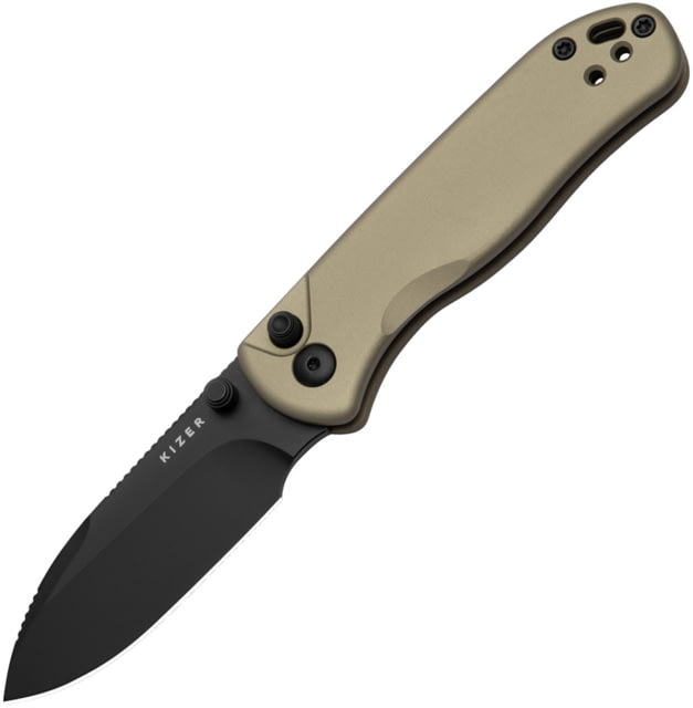 Kizer Cutlery Drop Bear 2 Button Lock KI - Kizer Cutlery