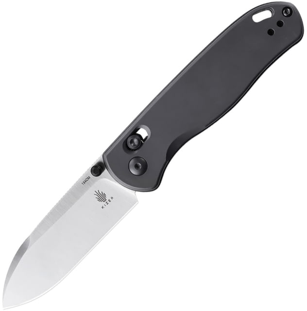Kizer Cutlery Drop Bear Axis Lock Gray - Kizer Cutlery