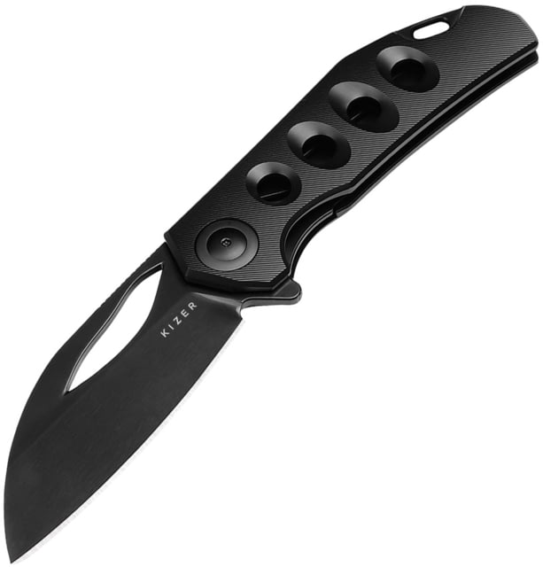 Kizer Cutlery Hawk Linerlock Blk Ti - Kizer Cutlery