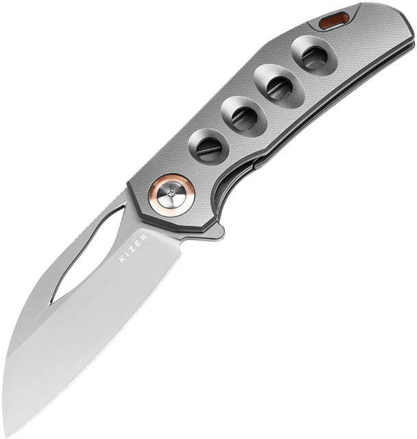 Kizer Cutlery Hawk Linerlock Gray Ti - Kizer Cutlery