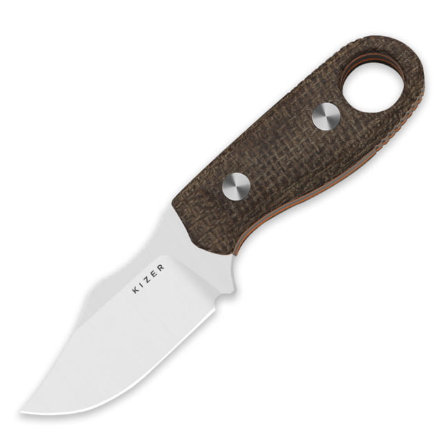 Kizer Cutlery Beaver Fixed Blade Micarta KI - Kizer Cutlery