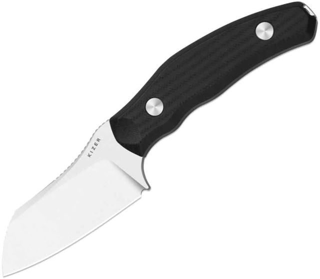 Kizer Cutlery Bulldog Fixed Blade Black KI - Kizer Cutlery