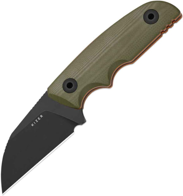 Kizer Cutlery Snick Fixed Blade Grn G10 KI - Kizer Cutlery