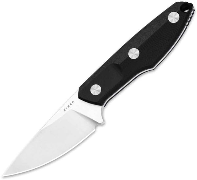 Kizer Cutlery Splinter Fixed Blade Black G10 KI - Kizer Cutlery