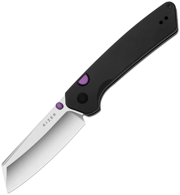 Kizer Cutlery Madrac Button Linerlock Alum - Kizer Cutlery