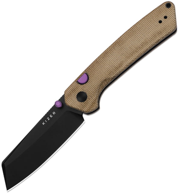 Kizer Cutlery Madrac Button Linerlock Norpl KI - Kizer Cutlery