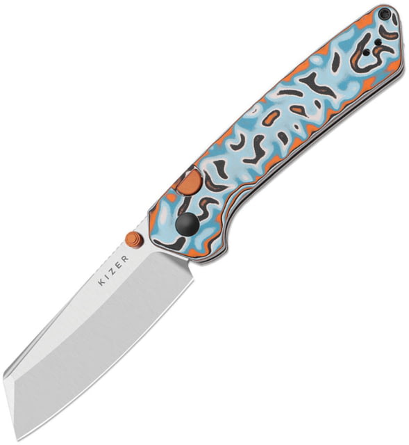 Kizer Cutlery Madrac Button Linerlock Vortex KI - Kizer Cutlery