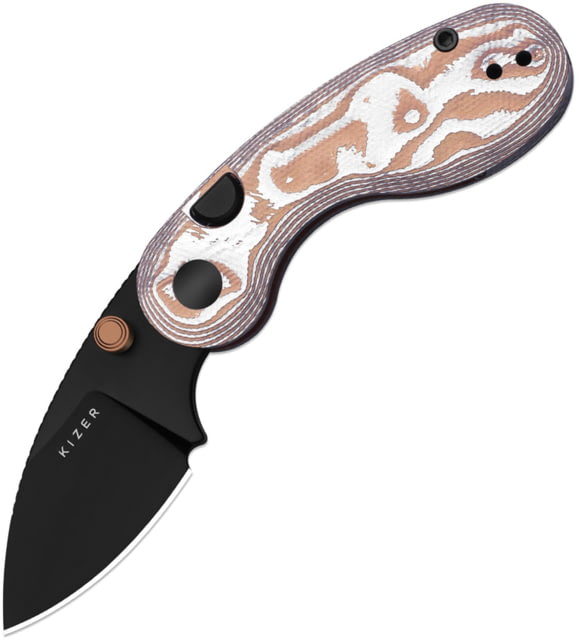 Kizer Cutlery Microbe Button Linerlock Cop KI - Kizer Cutlery