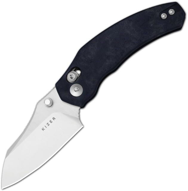 Kizer Cutlery Mini Bulldog Clutch Lock Blue KI - Kizer Cutlery