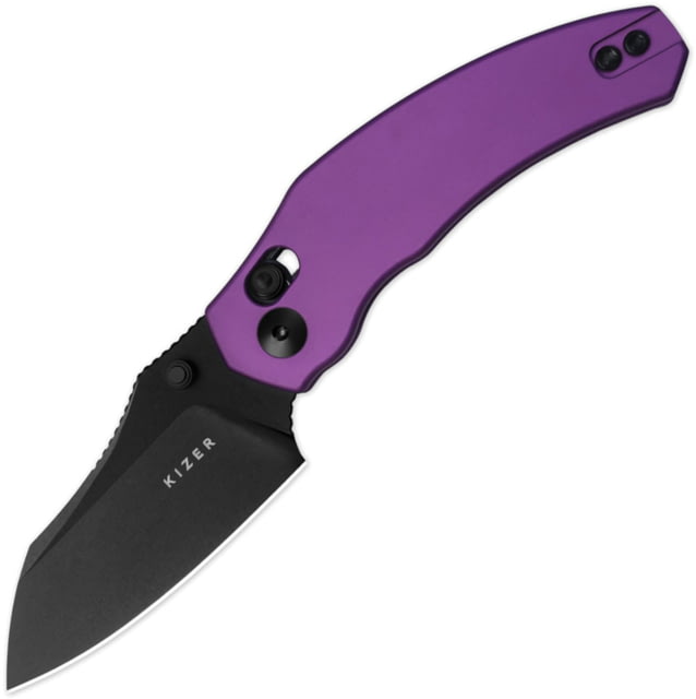 Kizer Cutlery Mini Bulldog Clutch Lock Purpl KI - Kizer Cutlery