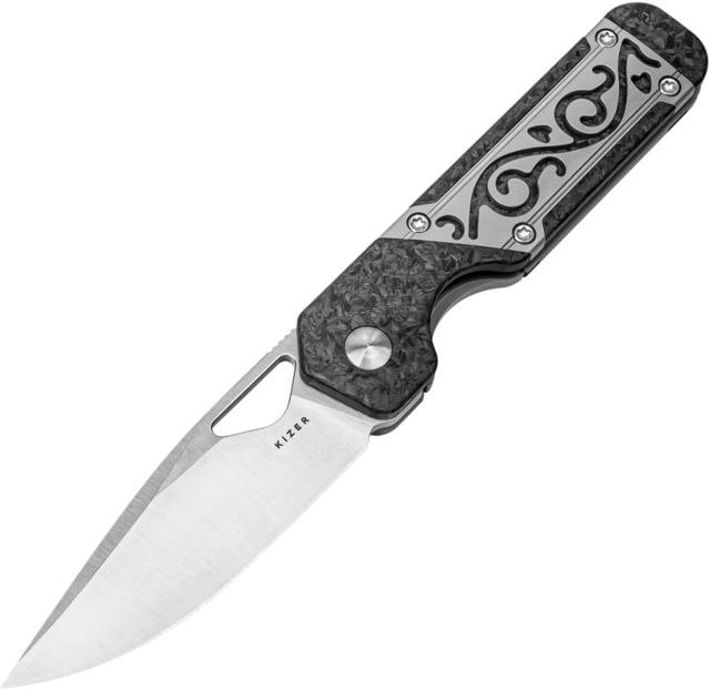 Kizer Cutlery Mini Militaw Framelock CF - Kizer Cutlery