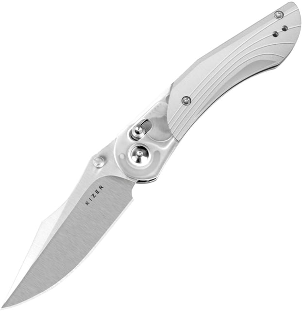 Kizer Cutlery Mini Mystic Clutch Lock Gray KI - Kizer Cutlery