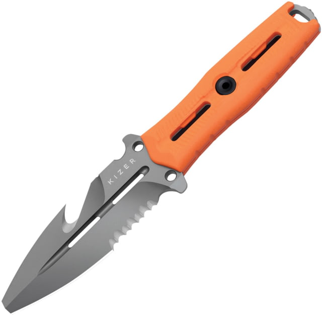 Kizer Cutlery Norcros Fixed Blade Orange KI - Kizer Cutlery