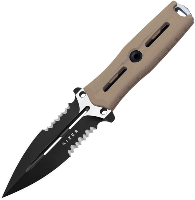 Kizer Cutlery Norcros Fixed Blade Tan KI - Kizer Cutlery