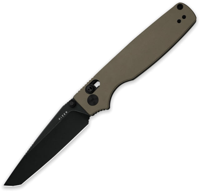 Kizer Cutlery Original 2 Clutch Lock Green KI - Kizer Cutlery